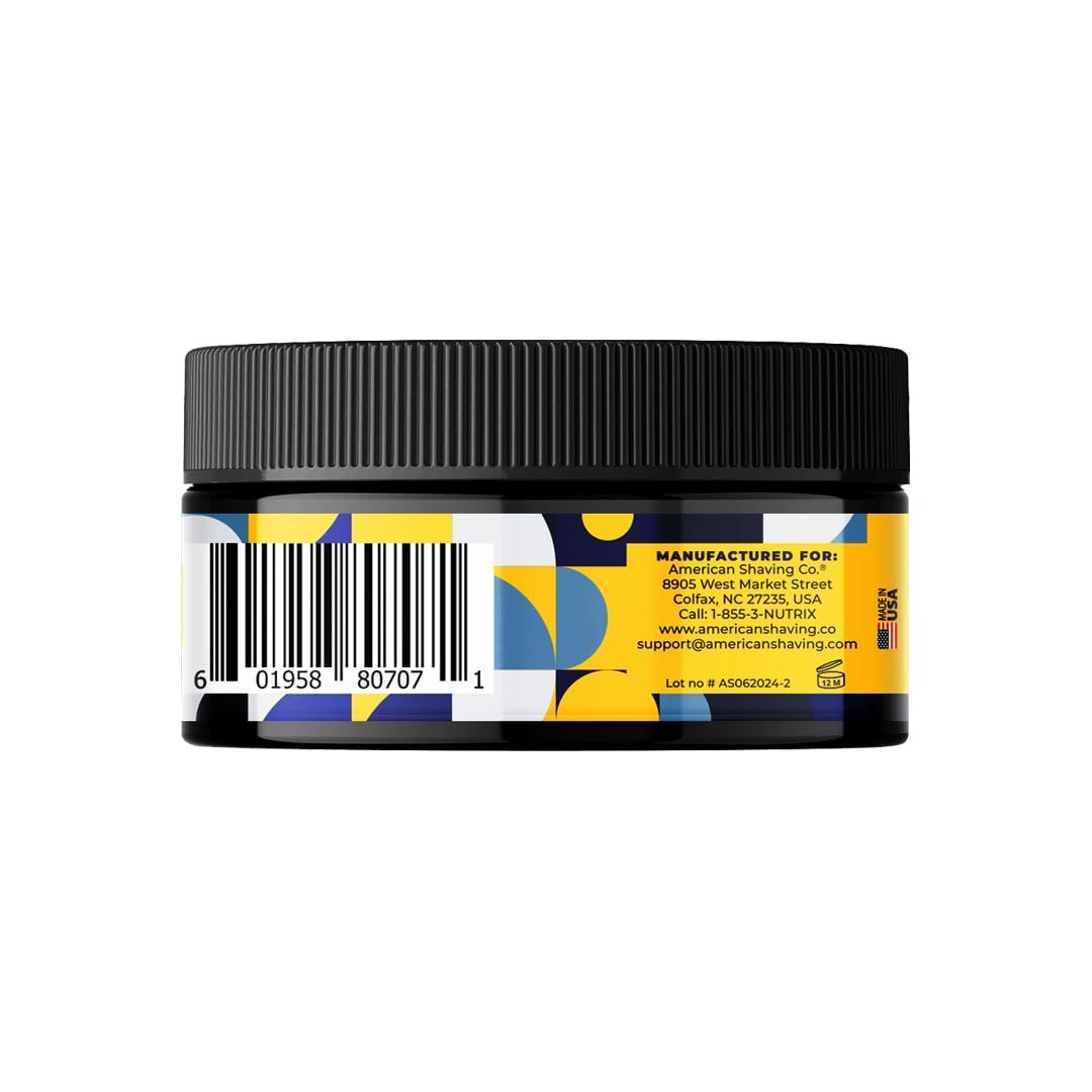 American Shaving Co. WilderFlow Whipped Shea Body Butter 8 Oz, Made in USA, Gentle Formula, Quality Potent Ingredients, Non-GMO, GMP Certified, Cruelty-Free Products