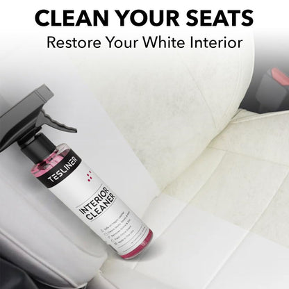 Tesla Seat Cleaner & Stain Remover - Interior Cleaner, Safe on Black & White Vegan Leather, Interior Cleaning Products for Seats, Dash, Console | Tesla Model 3 Y S X Juniper Accessories 2025 & 2026