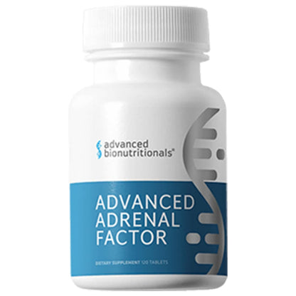 Advanced Bionutritionals Advanced Adrenal Factor – Adrenal Support Supplement – Non-GMO, Gluten-Free, Vegan – 120 Tablets