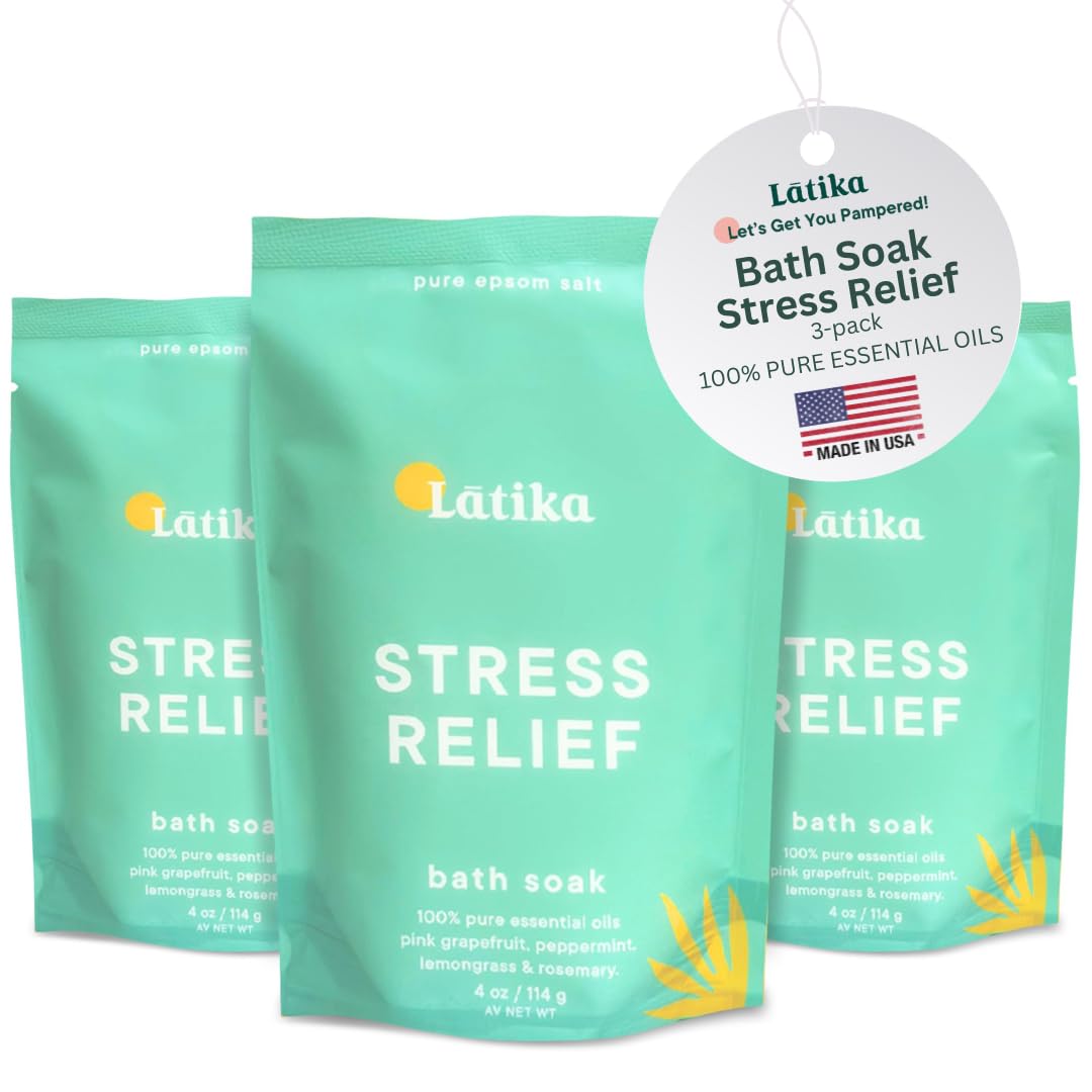 Stress-Relief Epsom Salt Bath Soak