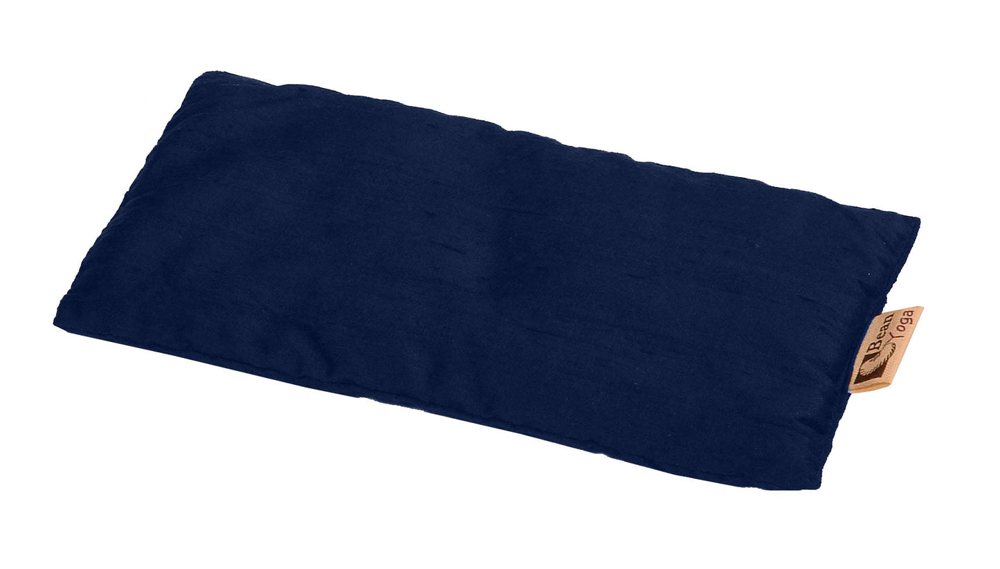 Navy Silk Eye Pillow