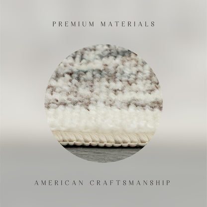 Maples Rugs Distressed Tapestry Vintage Area Rugs Carpet for Living Room & Bedroom [Made in USA], 5 x 7, Neutral