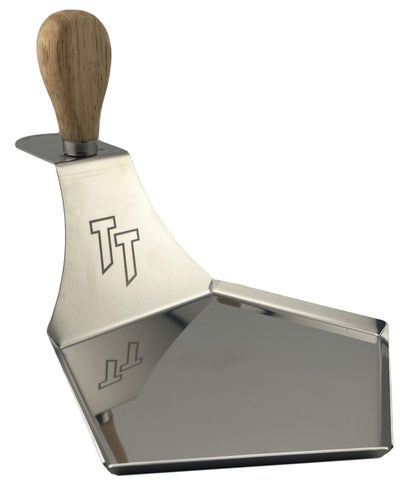 Turbo Trusser Brie Cheese Platter with Serving Knife I Easily Smoke Brie Cheese I Perfect for Smoker, Grill, & Oven I Dishwasher Safe I Made in USA I 1 Platter