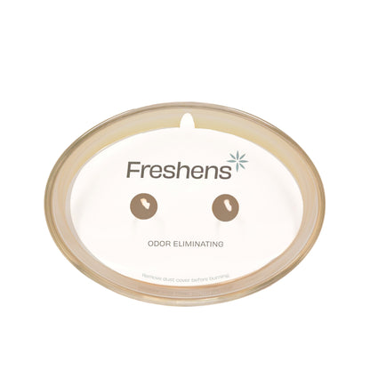 Carolina Freshens Vanilla Honey Odor Eliminating Highly Fragranced Candle for Home Scented, Eliminates 90% of Pet, Smoke, Food and Other Smells Quickly, 2 Wick, 14 oz - Made in The USA