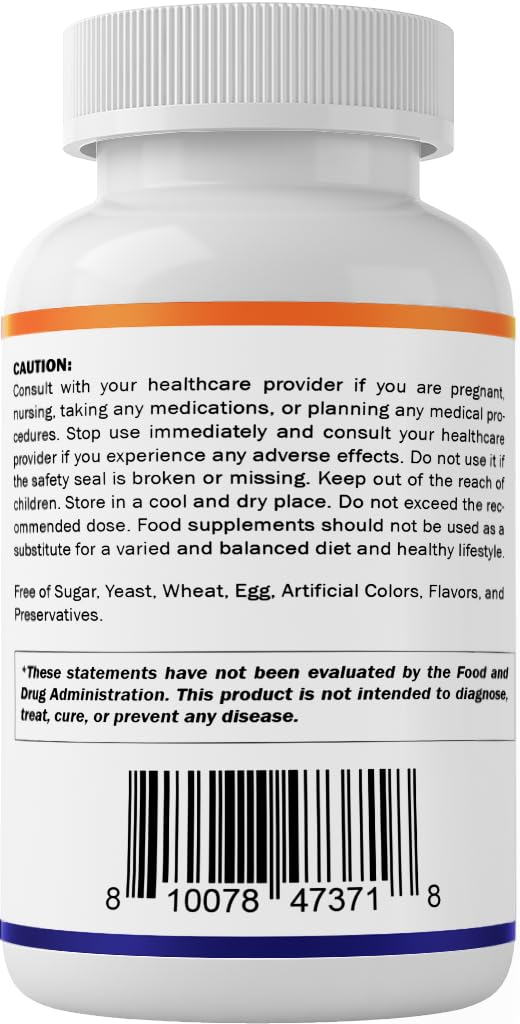 Vitamatic Berberine Supplement 500mg - 60 Vegetable Capsules - Made in The USA - Gluten Free - Non-GMO (1 Bottle)