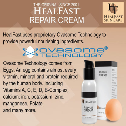 HealFast Sensitive Skin Repair Moisturizing Cream 2 Oz – For Dry, Itch– Fights Rashes, Dryness, Stretch Marks, Sunburn and Bed Sores – Herbal and Food Based Ingredients