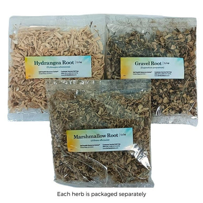 Dr. Clark Dietary Supplement - Kidney Cleanse Tea Bags Supports Kidney Function & Expulsion Kidney Stones - Hydrangea, Marshmallow Root & Gravel Root - 3 Bags per Pack