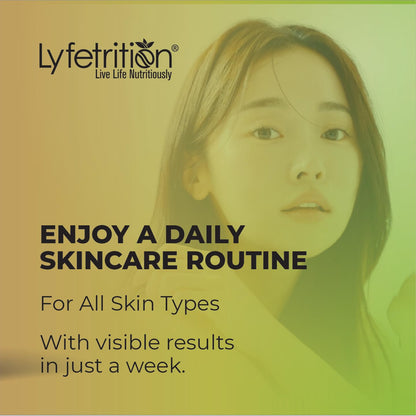 Lyfetrition Anti-Wrinkle Serum | 12 Oz Large Bottle | Anti-Aging Face Serum With Jojoba Oil, Rosehip Seed Oil & Many More Natural Ingredients - Moisturizing Cleanser for Fair & Younger Looking Skin