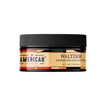 WilderFlow Whipped Shea Body Butter 8 Oz, Made in USA, Gentle Formula, Quality Potent Ingredients, Non-GMO, GMP Certified, Cruelty-Free Products (8 oz, Waltzer)