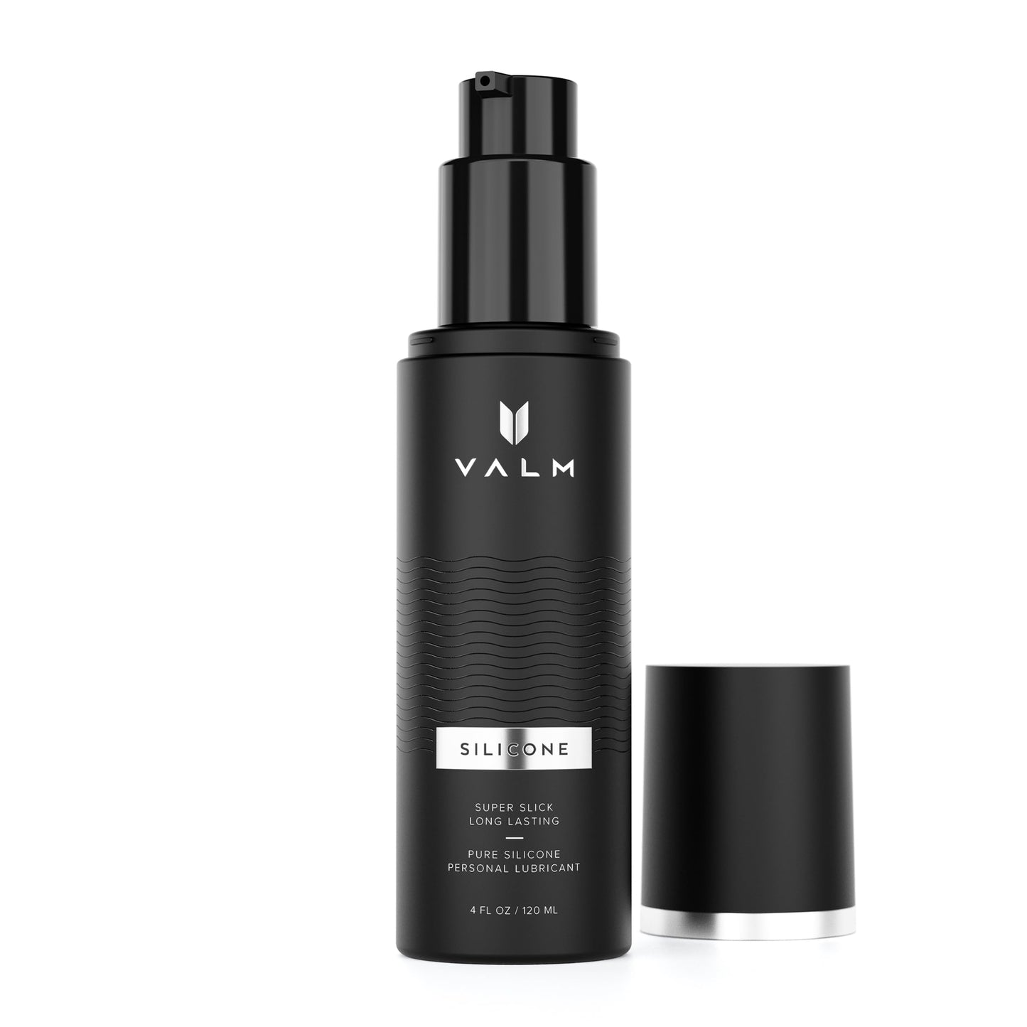 Valm Silicone Lube, Long Lasting, Silicone-Based Personal Lubricant for Men, Women, & Couples, 4 Fl Oz