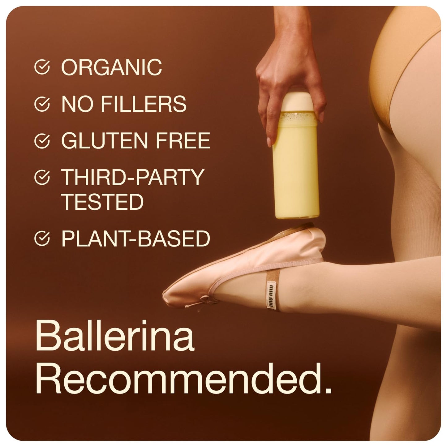 Get Golden Organic Classic Vanilla Protein Powder | 21g of Plant Based Protein Powder | Low Carb, Gluten Free, Dairy Free, No Added Sugar, Non-GMO | For Shakes & Smoothies (20 Servings, 1.4lb Bag)