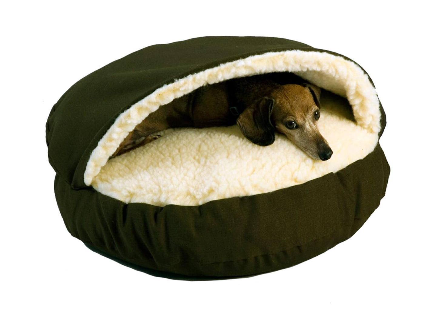 Snoozer Cozy Cave, Olive, Large