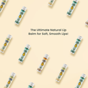 Rubber Ducky Sunscreen - Organic Lip Balm for Women, All Natural Lip Balm Stick with Vitamin E - Moisturizing & Hydrating Chap Stick for Dry Lips - Untinted and Non-Toxic Lip Care - Coconut, 3 Pack