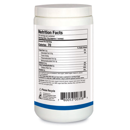 Biotics Research BioFiber Complete - 10 Whole Food Fibers (Organic & Non-GMO), 5g of Fiber Per Serving, Easy-to-Mix Powder, Prebiotic Gut Support 15.9 Oz