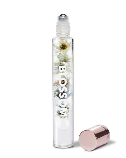 Blossom Roll on Perfume for Women Alcohol Free Rollerball Perfume Oil with Essential Oils, Infused with Real Flowers, Made in USA, 0.20oz (Dark Berries, Plum, Vanilla, Sugar), Blackberry Spice