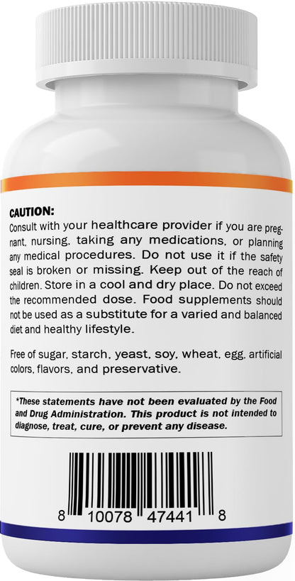 Vitamatic Caffeine Pills 200mg per Serving, 250 Vegetarian Tablets