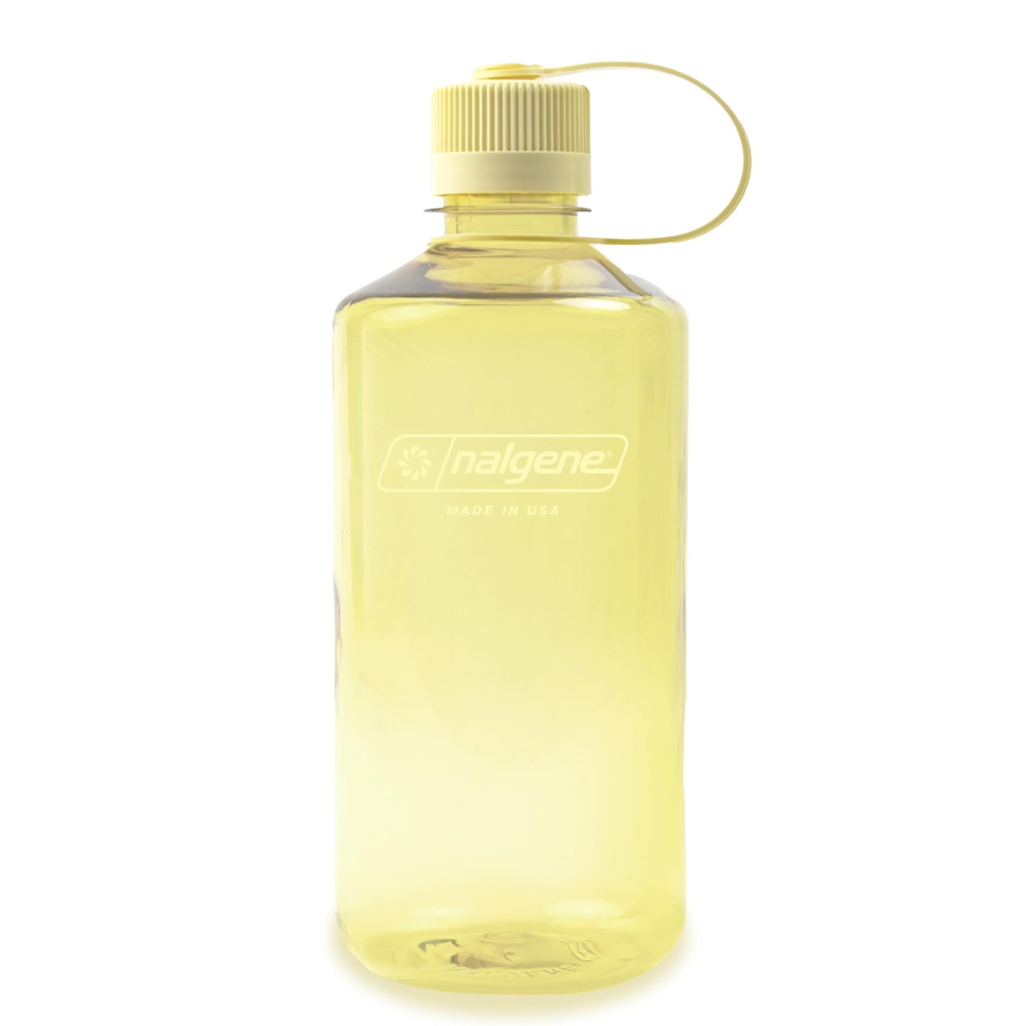 Nalgene Leak Proof Tritan BPA-Free Water Bottle - 32 oz Narrow Mouth - Made in the USA for Outdoor Use & Daily Hydration (Butter)
