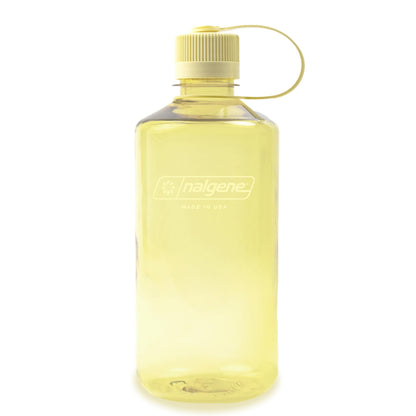 Nalgene Leak Proof Tritan BPA-Free Water Bottle - 32 oz Narrow Mouth - Made in the USA for Outdoor Use & Daily Hydration (Butter)