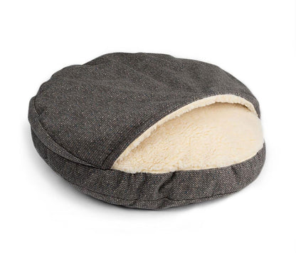 Snoozer Luxury Orthopedic Cozy Cave Pet Bed, Showdog Collection, Extra Large – Merlin Pewter