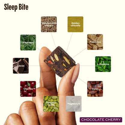 GEM Total Relaxation Bundle – Calm & Sleep Bites for Natural Stress Relief and Sleep Support | Magnesium, L-Theanine, Lemon Balm & Valerian Root | Non-Habit Forming, Vegan, No Added Sugar