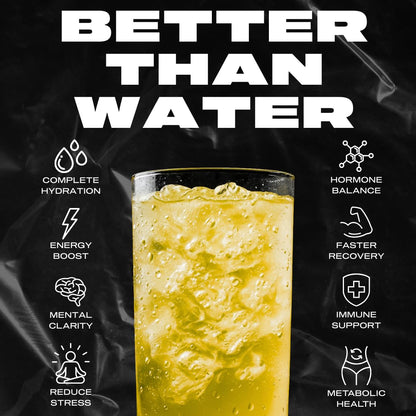 Hyburst Electrolyte & Vitamin Supplement Powder, Drink Mix with B12, L-Theanine, D3, K2, Zinc, Magnesium, Potassium, Supports Calm Focus & Energy, Passion Fruit, 15 Pack