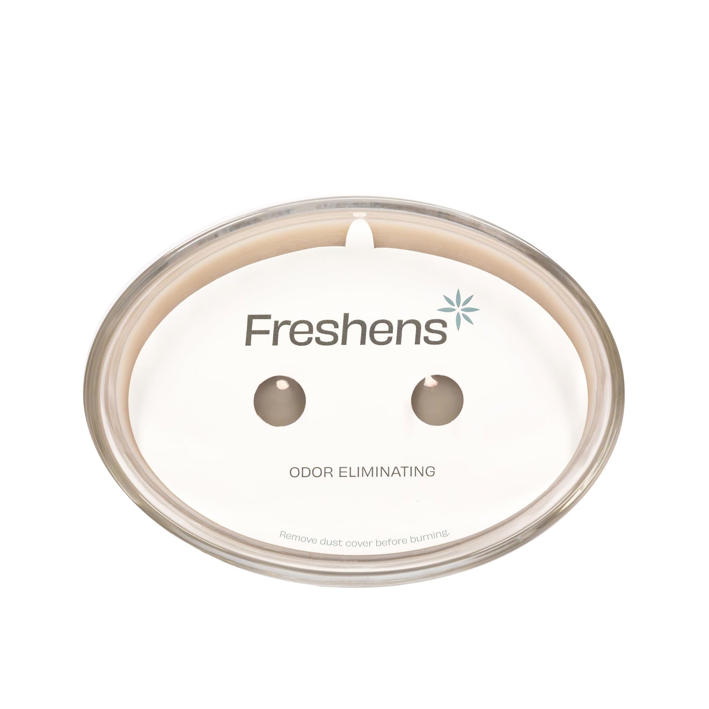 Carolina Freshens Amber & Cedar Odor Eliminating Highly Fragranced Candle for Home Scented, Eliminates 90% of Pet, Smoke, Food and Other Smells Quickly, 2 Wick, 14 oz - Made in The USA