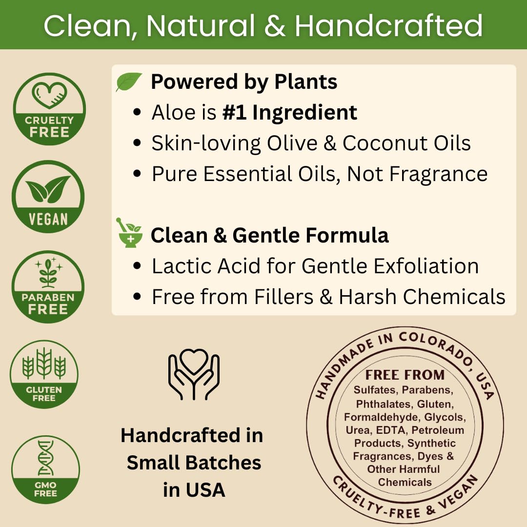 Natural Escapes Peppermint, Rosemary, Eucalyptus & Tea Tree Oil Foot Cream for Dry Feet, Cracked Heels, Calluses, Athlete's Foot - Heel Repair Cream for Women & Men (8 oz)