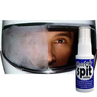 JAWS Quick Spit 4 oz Anti-Fog Spray for Swim Goggles, Eye Glasses, Snorkel Mask, Scuba Divers, Safety Eyewear, Made in USA