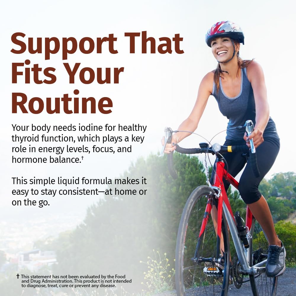 1 Body Thyroid Support Supplement (Iodine Drops 1 Pack)