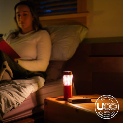 UCO 18-Hour Natural Beeswax Long-Burning Candles for UCO Candle Lanterns and Emergency Preparedness