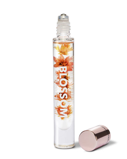Blossom Roll on Perfume for Women Alcohol Free Rollerball Perfume Oil with Essential Oils, Infused with Real Flowers, Made in USA, 0.20oz (Bergamot, Pear, Vanilla, Orchid), Cedarwood Raspberry
