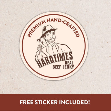 Hardtimes Handcrafted Beef Jerky - Original Flavor - 8 oz. Bag