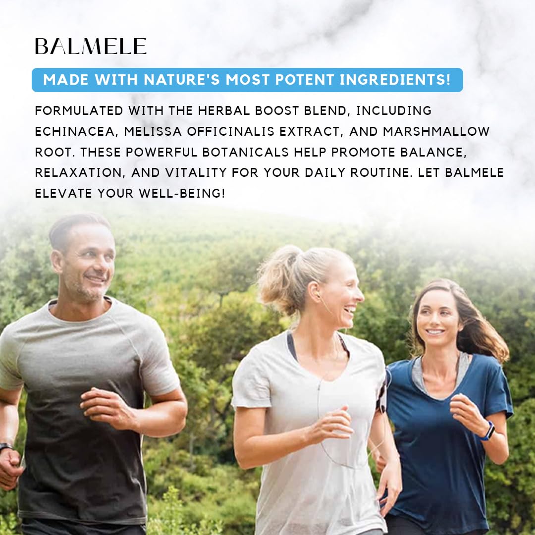 Absonutrix Balmele, 390 mg, 4 FL OZ Liquid, 302 Servings, Made in USA, Plant-Based Ingredients, Echinacea, Marshmallow Root, Gluten-Free, Non-GMO