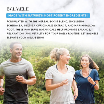Absonutrix Balmele, 390 mg, 4 FL OZ Liquid, 302 Servings, Made in USA, Plant-Based Ingredients, Echinacea, Marshmallow Root, Gluten-Free, Non-GMO