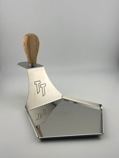 Turbo Trusser Brie Cheese Platter with Serving Knife I Easily Smoke Brie Cheese I Perfect for Smoker, Grill, & Oven I Dishwasher Safe I Made in USA I 1 Platter