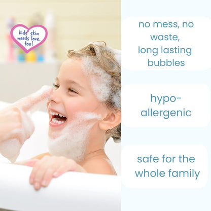 TruKid Bubble Podz Bubble Bath for Kids, Toddlers, & Babies, Tear Free Gentle & Refreshing Bath Bomb for Sensitive Skin with Natural Moisturizers, Non-Toxic, pH Balanced, Lavender Scent (24 Podz)
