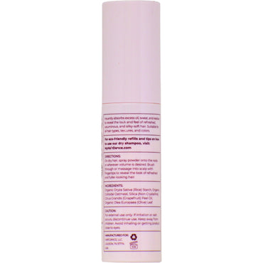 Hair Dance Dry Shampoo Powder | Non-Aerosol | Travel Size | Natural & Organic | Made in USA | No Benzene, Vegan, Cruelty Free, For All Hair Colors, Free of Talc | Grapefruit Oil Scent - 0.8 Ounce