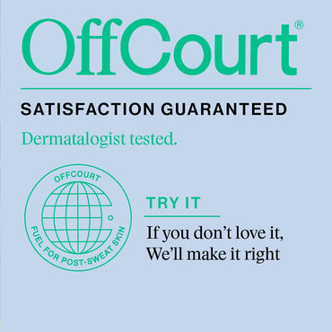 OffCourt - Natural Deodorant Body Spray for Men and Women - Aluminum Free - Whole Body Deodorant for Women and Men - Bold, Long-Lasting Coconut Water and Sandalwood Scent, 3.4 Ounce (Pack of 1)