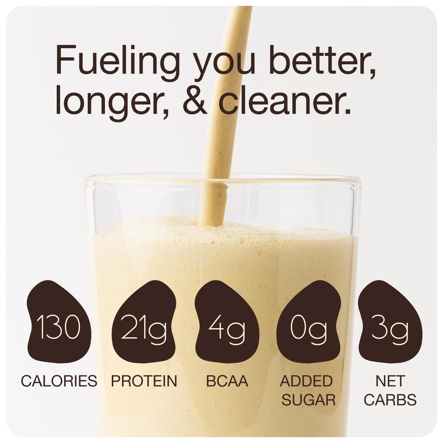 Get Golden Organic Classic Vanilla Protein Powder | 21g of Plant Based Protein Powder | Low Carb, Gluten Free, Dairy Free, No Added Sugar, Non-GMO | For Shakes & Smoothies (20 Servings, 1.4lb Bag)