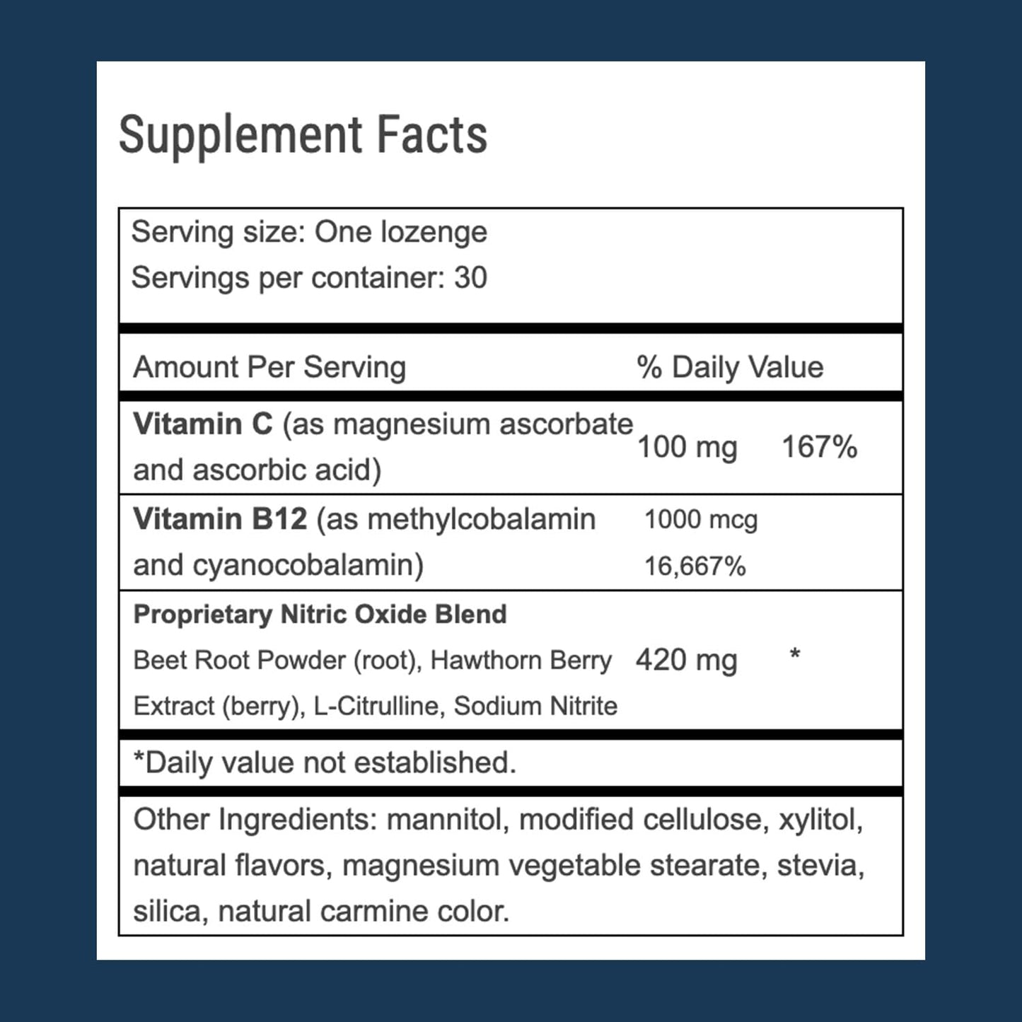Advanced Bionutritionals – Circ02, Nitric Oxide Supplement for Men and Women, Supports Immune System, Beet Root, L-Citrulline Formula, Non GMO, Gluten Free, Dairy Free, Soy Free, Vegan (30 Lozenges)