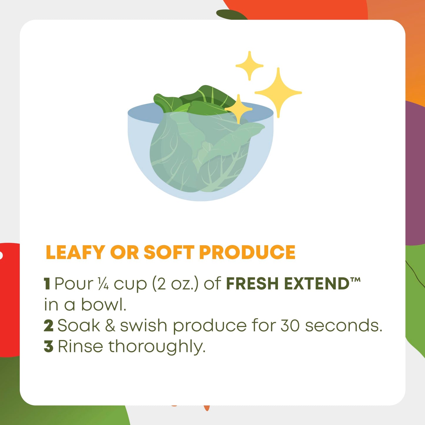 Good Salt Home Fresh Extend Fruit and Vegetable Wash, Natural Produce Cleaner, Made in the USA, 32 Ounce Bottle, 2-Pack