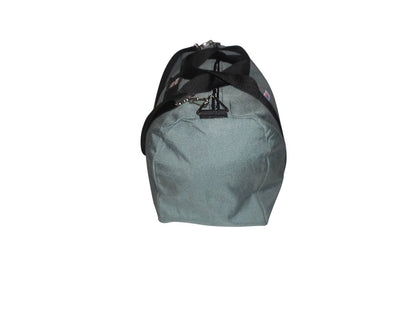 Club Bag For Gym, Overnight Bag, Perfect For Overhead Bin, Made in USA.(Gray)