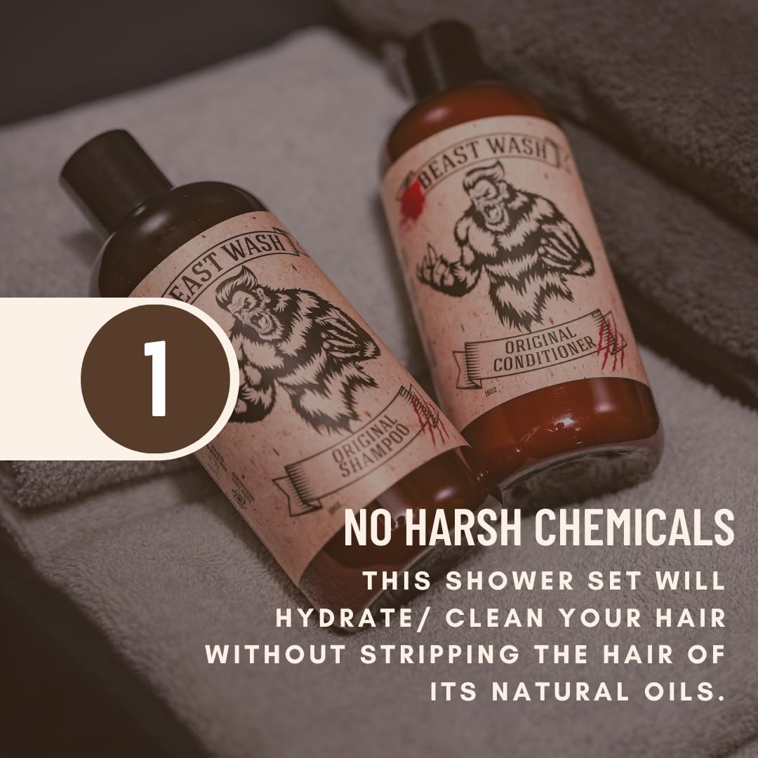 Johnny Slicks Conditioner - Supports Hydrated & Healthy Hair - Organic Oils & Shea Butter - Handmade Grooming - Rugged Scent - 8 oz