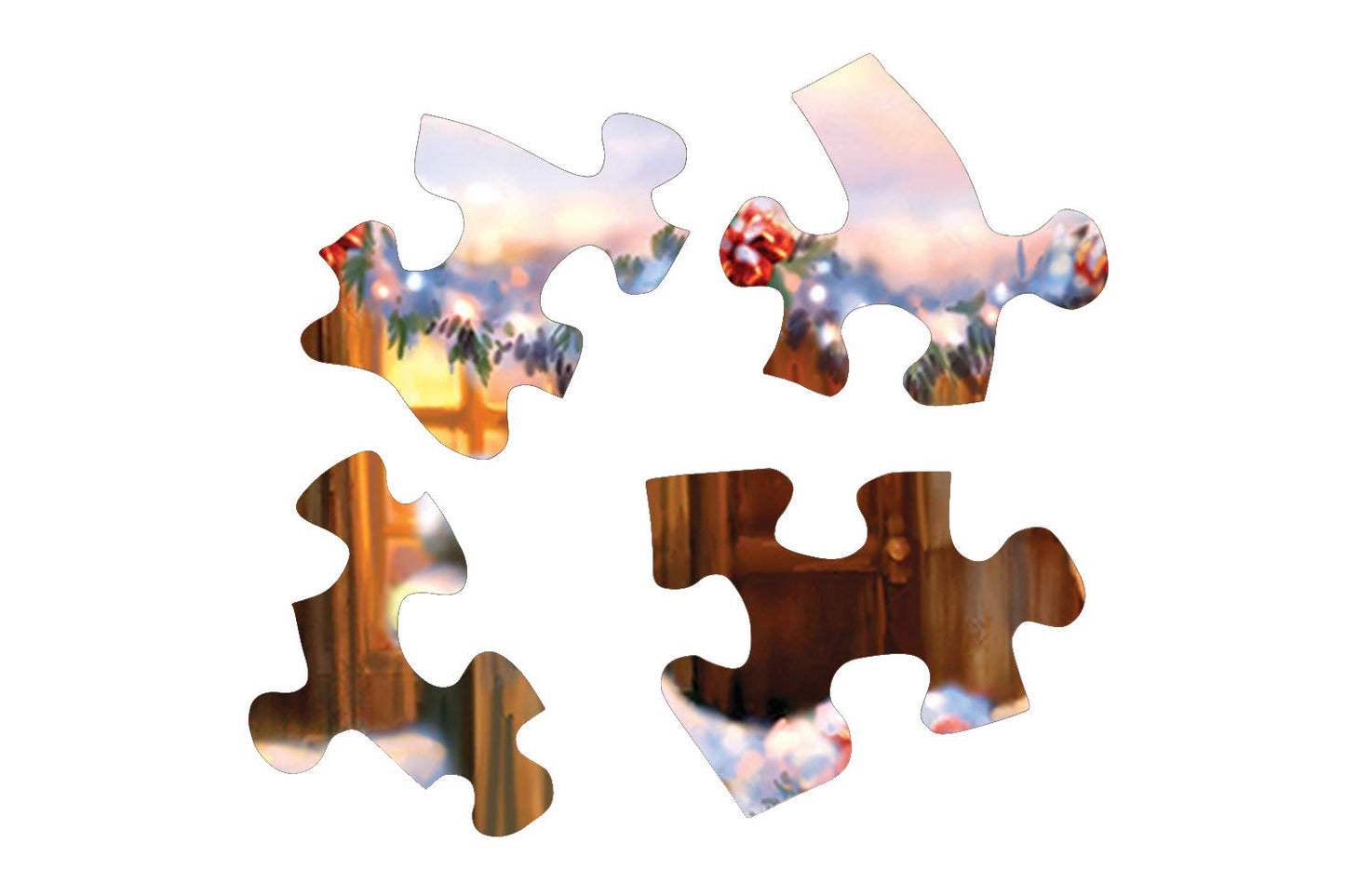 Springbok's 500 Piece Jigsaw Puzzle The Country Christmas - Made in USA