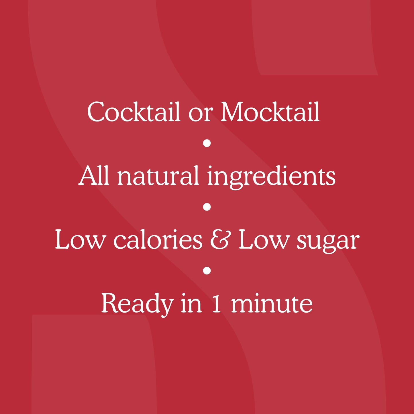 SAYSO: Skinny Hibiscus Cosmo Craft Cocktail Tea Bag | Enjoy an Instant Cosmopolitan or Mocktail in Under 1 Min, <1G Sugar, 10 Calories, Vegan, Kosher, Non-GMO, 8 Count
