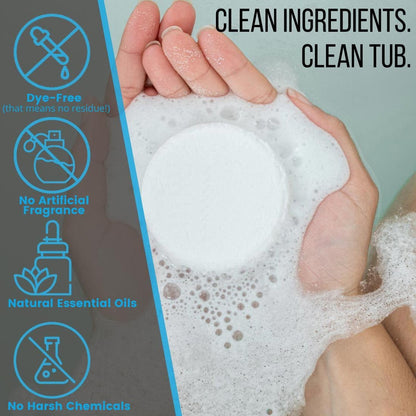 Pure Sport Refreshing Peppermint Bath Bombs - Magnesium Epsom Salt and Natural Essential Oils for Soaking, Relaxation Father’s Day Gifts, Post Workout Muscle Recovery Soak for Athletes, Made in USA