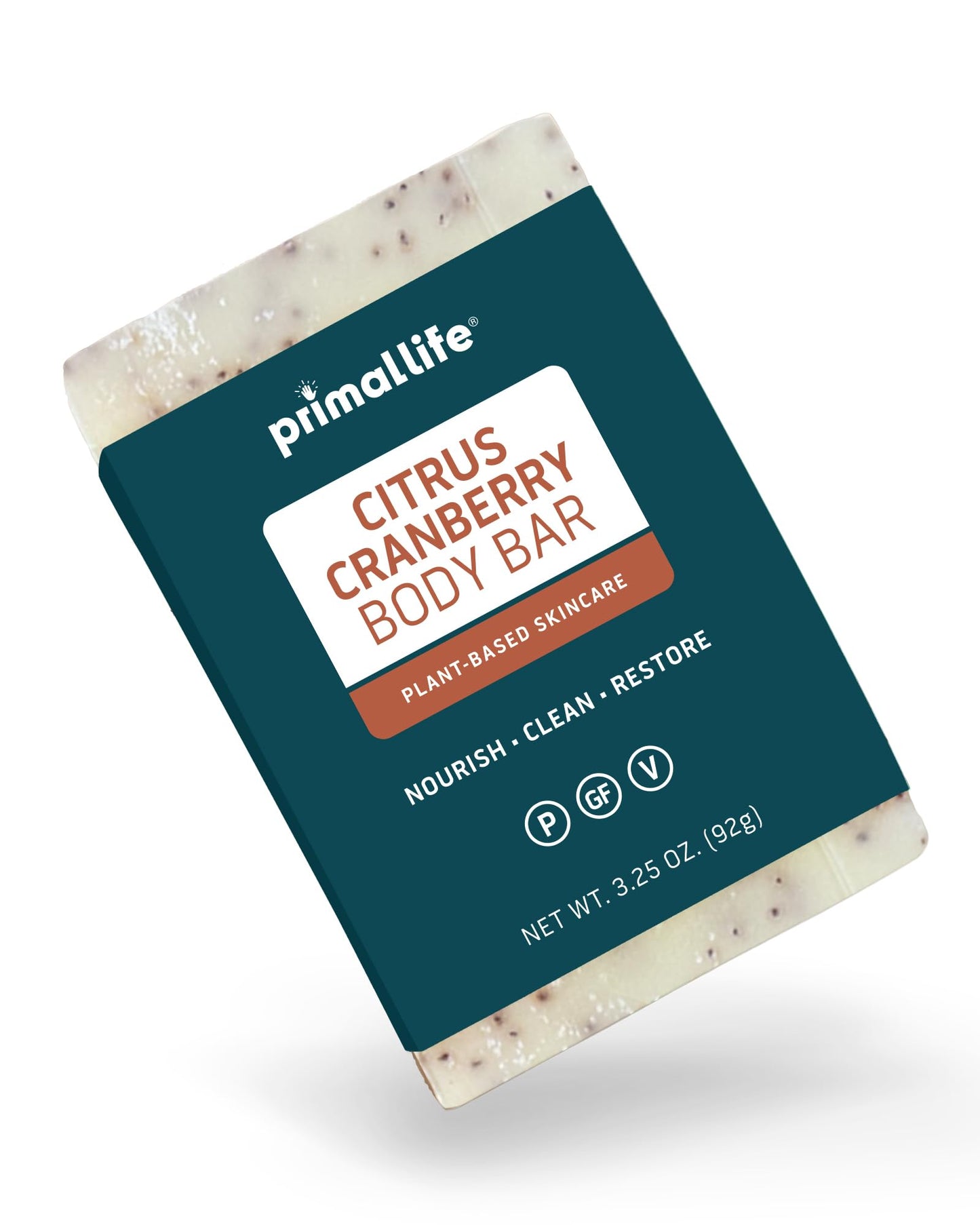 Primal Life Organics- Body Wash Bar (Citrus Cranberry)