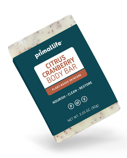 Primal Life Organics- Body Wash Bar (Citrus Cranberry)