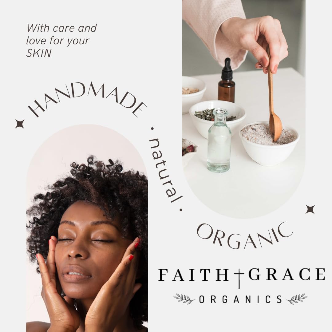 Faith and Grace Organics Organic Enriched Wild Yam Cream, All Natural Made in the USA