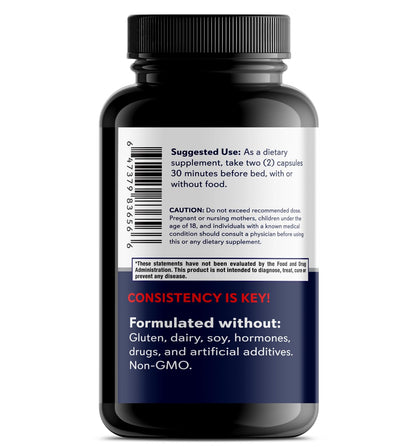 grow vitamin Sleep Supplement (90 Capsules) - Nootropic Infused Comprehensive Sleep & Recovery Supplement - GABA, Melatonin, Valerian Root, Magnesium, L-Theanine, Sensoril, Ashwagandha